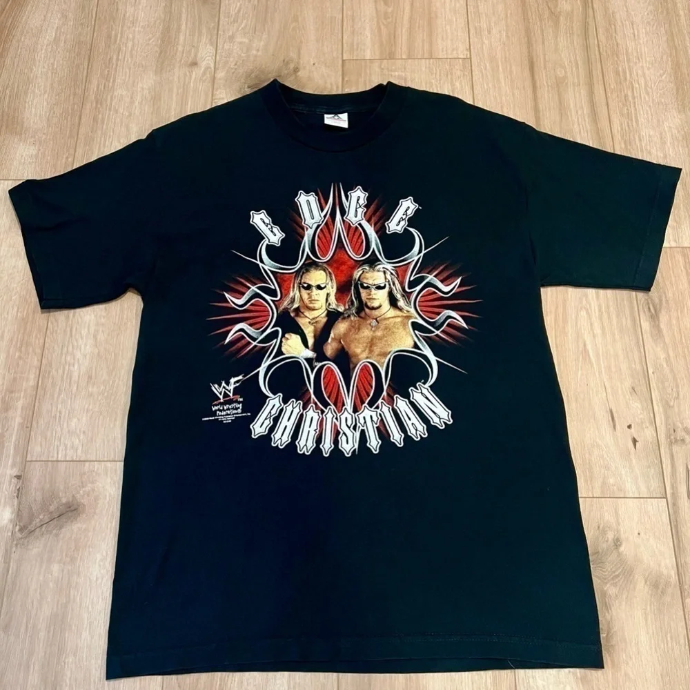 Vintage WWF EDGE And CHRISTIAN
Wrestling T Shirt - Picture 8 of 9